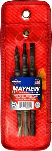Miniatura 2 de Mayhew Tools 17351 Herramienta sin martillo, # 1 1/32 pulgadas para principiantes de uñas y #1 1/32 pulgadas juego de uñas