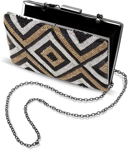 Miniatura 3 de Aheli Bolsos de mano indios para mujer, bolsos de noche hechos a mano para boda, fiesta nupcial