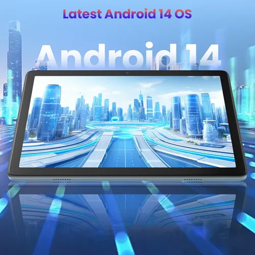 Miniatura 6 de Tableta, tableta Android 2025 con teclado de 14 GB+128 GB+1 TB expandir, tabletas celulares 4G con ranura dual SIM, tabletas 2 en 1 Octa-Core