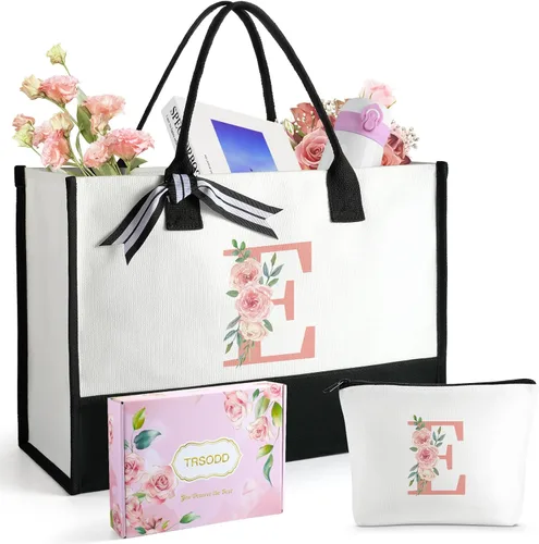 Miniatura 11 de Regalos de cumpleaños para mujeres, regalos del Día de la Madre para mamá, esposa, abuela, hija, hermana, amigas, set de bolsa tote femenina y bolsa
