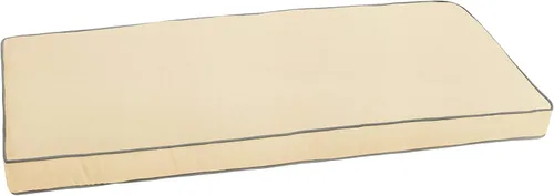 Miniatura 36 de Sorra Home CBENCH - Cojín de banco para interiores y exteriores, 60 pulgadas de ancho x 18 pulgadas de profundidad, color plateado fundido Sunbrella