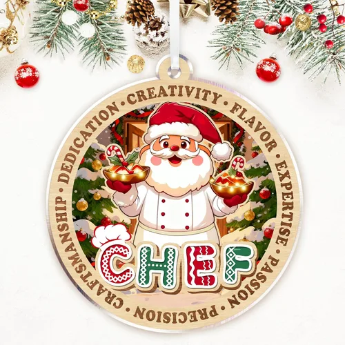 Miniatura 8 de ZAGKOO Adorno de Navidad de astronauta 2025 – Adornos espaciales del universo para árbol – Adorno de planeta y sistema solar para amantes