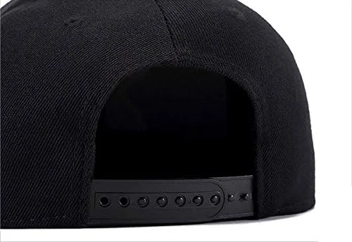 Miniatura 7 de Quanhaigou Unisex Snapback Hats, Adjustable Embroidered Dad Hat Flat Bill Baseball Cap for Men Women