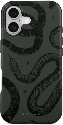Miniatura 17 de BURGA - Funda compatible con iPhone 12, apta para carga inalámbrica, carcasa rígida híbrida de 2 capas + funda de silicona, resistente, ajuste