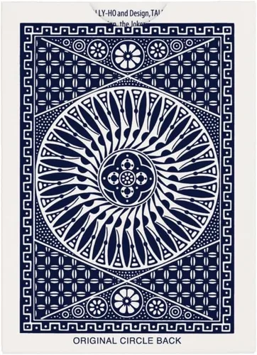 Miniatura 5 de Tally Ho Cartas de juego con espalda circular (el color puede variar)