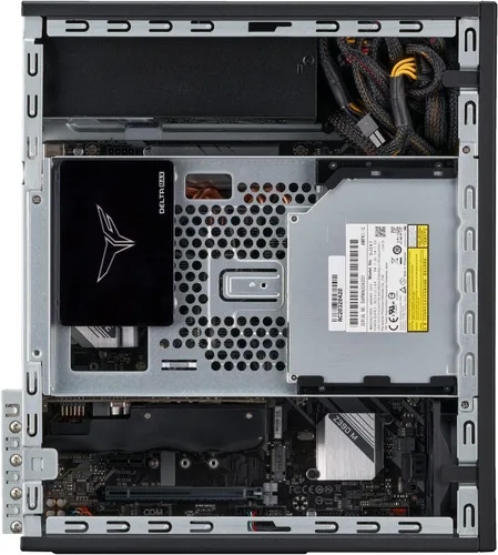 Miniatura 9 de Silverstone Tecnología Milo 11 Slim & Compact Micro-ATX enclousre para oficina o cine en casa, requiere TFX PSU (se vende por separado), SST-ML11B
