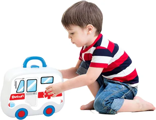 Miniatura 4 de Toy Chef Juego de herramientas de simulación para niños, destornilladores, martillo, llave, tornillos y más herramientas manuales para niños