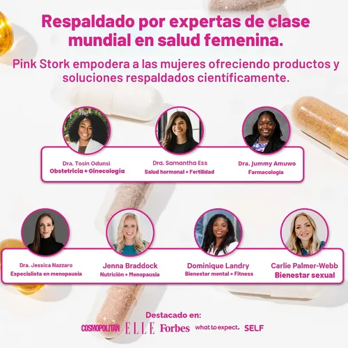 Miniatura 8 de Pink Stork Gomitas de fertilidad prémium Suplementos de fertilidad para mujeres con CoQ10, mio-inositol + vitaminas prenatales Apoyo a