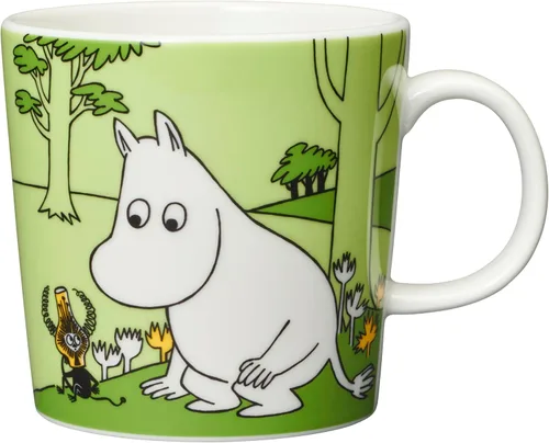 Miniatura 12 de Taza Arabia Moomin 10oz Amarillo Hemulen