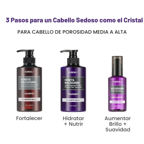 Miniatura 5 de KUNDAL Juego de champú y acondicionador coreano [Blackberry Bay] Calidad de salón, aroma de larga duración, hidratante, sin sulfatos, aceite
