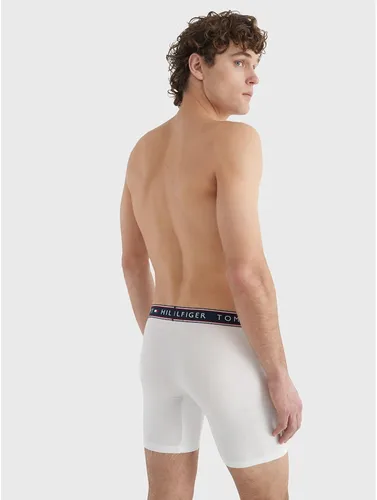 Miniatura 3 de Tommy Hilfiger Men's Cotton Stretch 3-Pack Boxer Brief