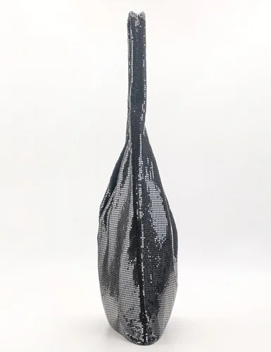Miniatura 6 de Beilaidisi Bolso de mano con lentejuelas para mujer, con brillantina, bolso de hombro brillante grande