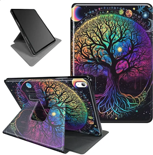 Miniatura 53 de Funda para iPad mini 6 para iPad mini 6ª generación 8.3 pulgadas 2021 360 grados giratorio soporte ligero cubierta inteligente protectora