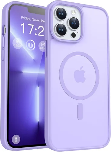 Miniatura 30 de Funda para teléfono Google Pixel 9 Pro XL, Compatible con Magnético, Protección contra Caídas de Grado Militar Translúcida Mate Resistente a Golpes