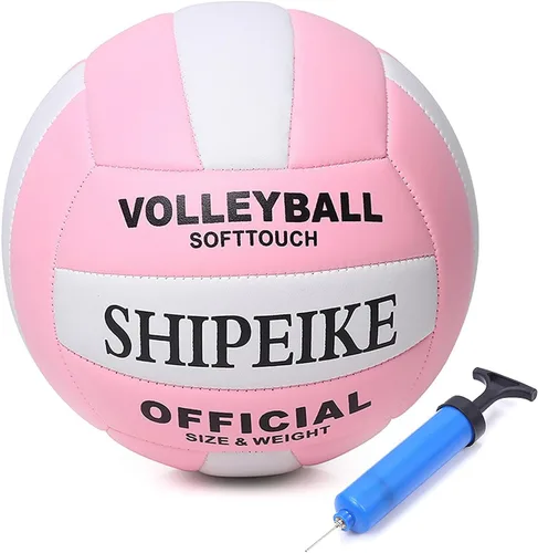 Miniatura 12 de ABAJI Pelota oficial de voleibol más gruesa de poliuretano impermeable antiexplosión 15+ años para niños y niñas, juego de entrenamiento