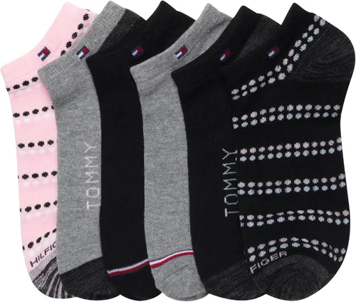 Miniatura 3 de Tommy Hilfiger Calcetines para mujer Forros ligeros invisibles (paquete de 6)