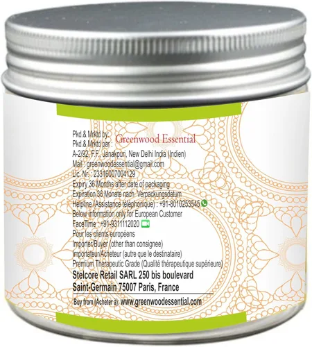 Miniatura 4 de Greenwood Essential Carbón activado natural en polvo de carbón fino de cáscara de coco 100% orgánico, puro y natural, 100 gm (3.5 oz)