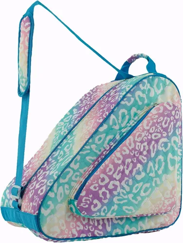 Miniatura 18 de HEXIFUL Bolsa para Patines de Hielo, En Línea, Roller y Quad - Para Niños y Adultos Hierba/Verde 014