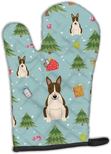 Miniatura 329 de Caroline's Treasures BB2732OVMT Dog House Collection Border Collie - Guante de horno grueso resistente al calor para sartenes calientes y horno