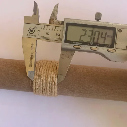 Miniatura 3 de Quotidian Rollos de cuerda de yute natural marrón de 3 capas de 1/6 pulgadas (0.2 in) 492 pies – Envoltura de cuadros para colgar jardinería