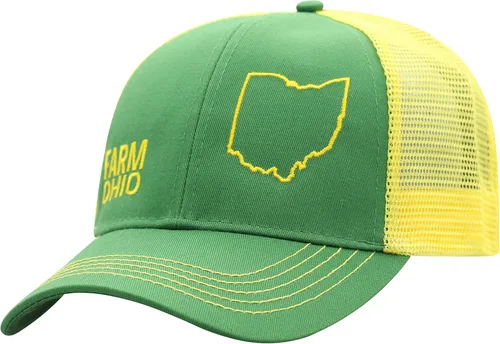 Miniatura 175 de John Deere Gorra de béisbol con logotipo y malla trasera con contraste, para hombre