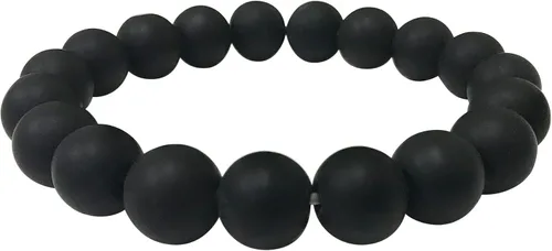 Miniatura 354 de Gem Avenue Handmade Round Bead Stretch Bracelet Unisex Natural Stone Beaded Jewelry for Men & Women, Elastic Wristband for Daily Wear