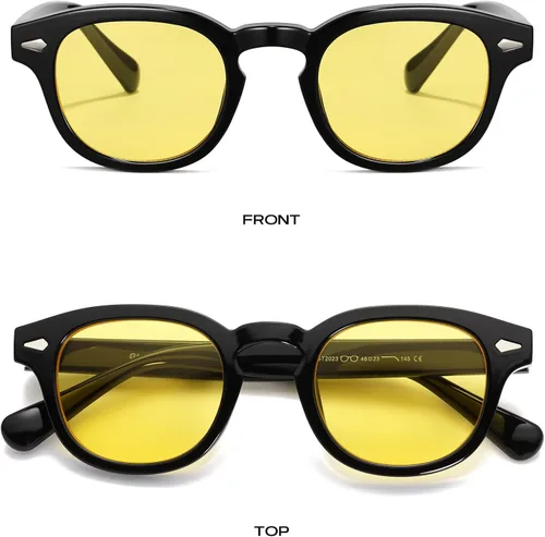Miniatura 3 de Gtand Gafas de sol unisex estilo redondo retro para hombres y mujeres gafas de sol circulares a la moda 1811in