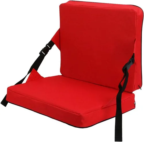 Miniatura 9 de Indoor & Outdoor Folding Chair Cushion Without Back Support, Foldable Portable Stadium Seat,Chair Cushion for Sports Events, Outing