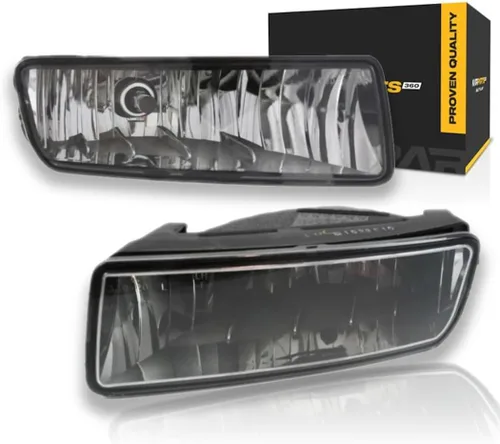 Par de luces antiniebla para Ford Expedition 2003-2006, lado del conductor y del pasajero, FO2592215 FO2593215 | Reemplaza a 4L1Z 15201AA 4L1Z