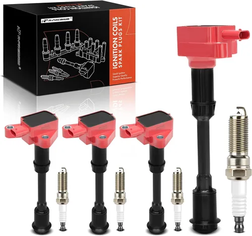 Miniatura 9 de A-Premium Juego de 4 paquetes de bobinas de encendido y bujías de iridio compatibles con Ford Escape 2013-2016, Fusion 2013-2014, Fiesta 2014-2019