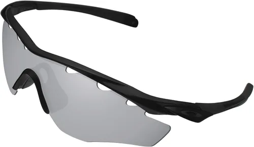 Miniatura 2 de BroLizard - Lente polarizada para gafas de sol Oakley M2 con ventilación, plateado