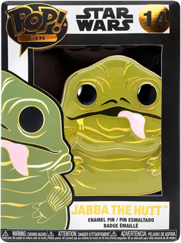 Miniatura 2 de Star Wars Pin Funko POP de 3 pulgadas Jabba The Hutt