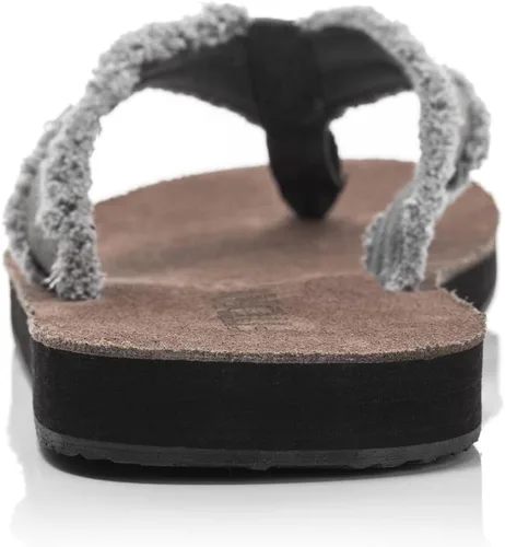 Miniatura 4 de FITORY Sandalias de cuero para hombre, sandalias de tanga cómodas para la playa