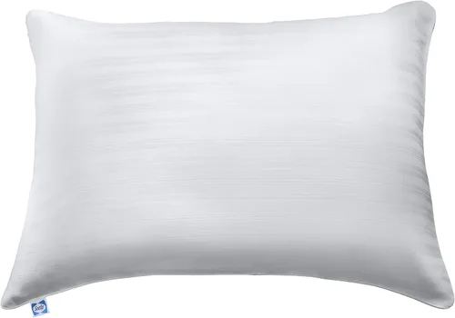 Miniatura 3 de Sealy Funda de almohada, protector de almohada suave y cómodo, paquete de 2, funda de almohada estándar/Queen