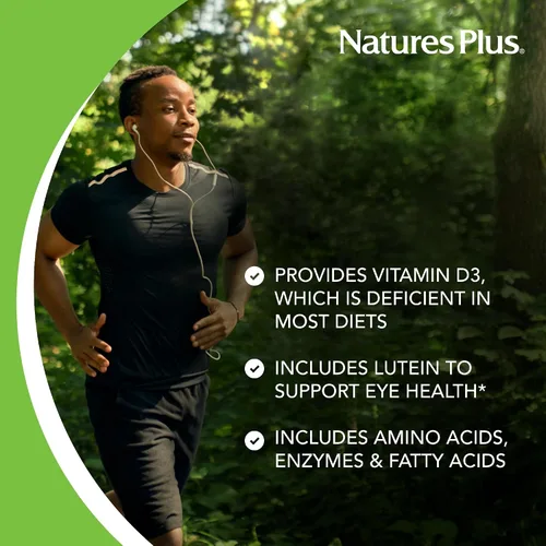 Miniatura 4 de NaturesPlus Ultra Source of Life Multivitamínico sin hierro - 180 tabletas - Apoya la salud inmunológica, la energía y el bienestar general