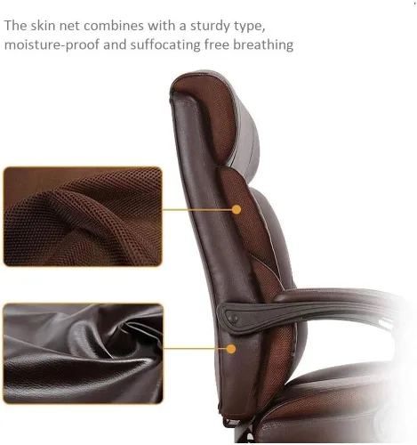 Miniatura 3 de Tecnología de movimiento ergonómica de oficina ejecutiva, silla de escritorio ajustable con respaldo medio con soporte lumbar