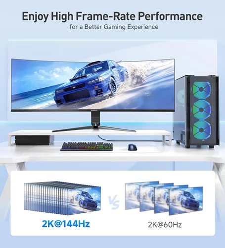 Miniatura 4 de Cable Matters [Certificado premium] Cable HDMI de 10 pies (cable HDMI premium) con 4K @60Hz y soporte HDR en negro