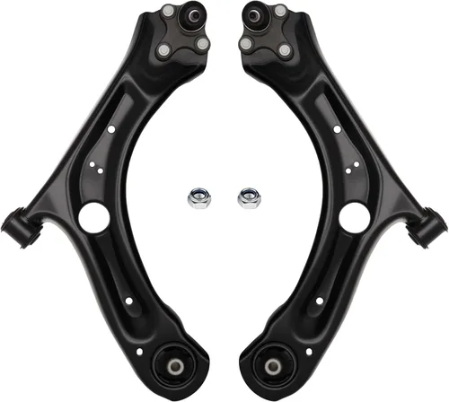 Miniatura 9 de AUQDD 2 piezas de suspensión (para sedán de 4 puertas) brazo de control inferior delantero y conjunto de rótula compatible con Volks-wagen Je-tta