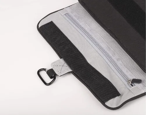 Miniatura 6 de Bolsa de almacenamiento multiusos para accesorios de aspiradora, negro, bolsa, unisex, cierre de cremallera, asa de clip, correa para el hombro, 15