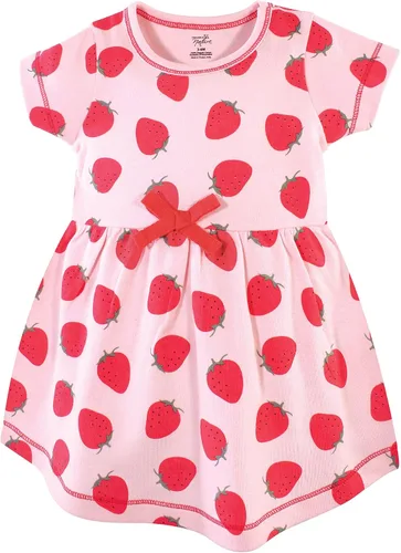 Miniatura 3 de Touched by Nature Baby Girls Organic Cotton Dress and Cardigan