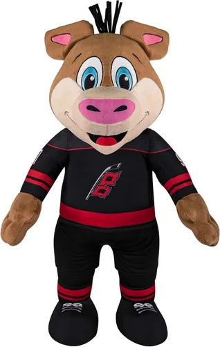 Miniatura 11 de Bleacher Creatures Anaheim Ducks Wild Wing - Figura de peluche de mascota de la NHL de 10 pulgadas (uniforme triangular verde azulado), una mascota