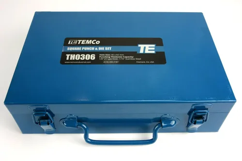 Miniatura 7 de TEMCo Industrial TH0306 Rectángulo 3.622 in x 1.811 in 1/8 DIN Panel Meter Punch Dies 3.622" x 1.811