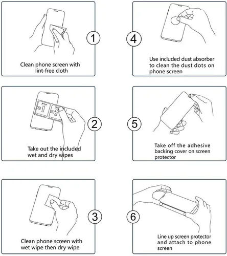 Miniatura 7 de LYWHL Paquete de 3 protectores de pantalla de privacidad para Note 8 / Note 9, antiespía, película de vidrio templado para Samsung Galaxy Note 8
