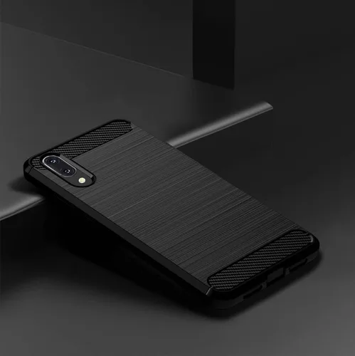 Miniatura 4 de Asuwish Funda de teléfono para Huawei P20 con protector de pantalla de vidrio templado y accesorios para celda, delgada y suave, goma de silicona