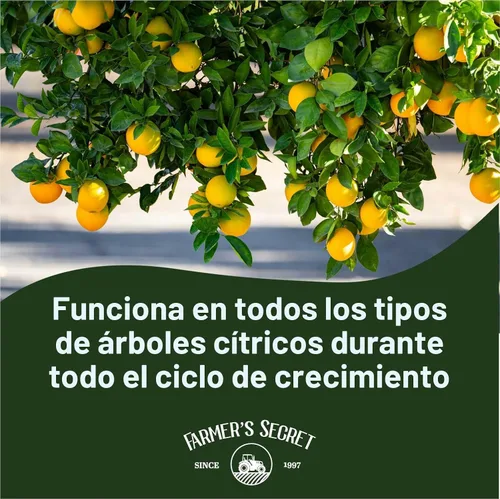 Miniatura 4 de Farmer's Secret Fertilizante potenciador de árboles de cítricos (8 onzas), súper concentrado, formulado para todos los árboles de cítricos