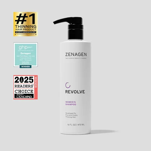 Miniatura 2 de ZENAGEN Revolve Champú Espesante para Mujeres Apoya la Apariencia de Cabello Más Abundante y de Aspecto Más Saludable, Desarrollado para Cabello