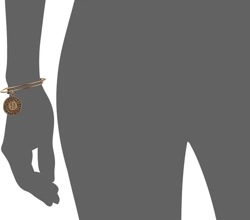 Miniatura 2 de Alex And Ani Replenishment 19 - Pulsera de numererología número nueve para mujer color dorado
