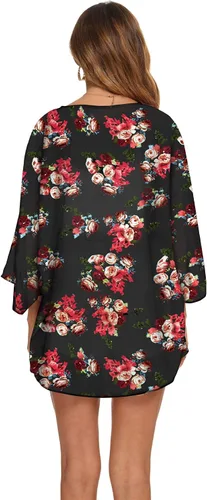 Miniatura 2 de BB&KK Women's Kimono Cover Ups Tops Lightweight Summer Cardigans