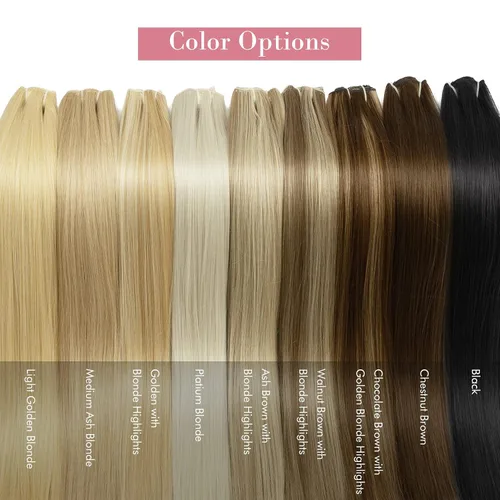 Miniatura 6 de REECHO Extensiones de cabello con pinzas, extensiones de cabello grueso y largo, extensiones de cabello sintético ligero para mujer, 24 pulgadas a