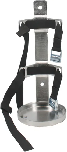 Miniatura 5 de Soporte de metal para extintor de incendios, resistente, acero inoxidable 304, compatible con extintores de incendios de 5 libras